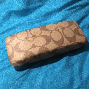 COACH eyeglass case